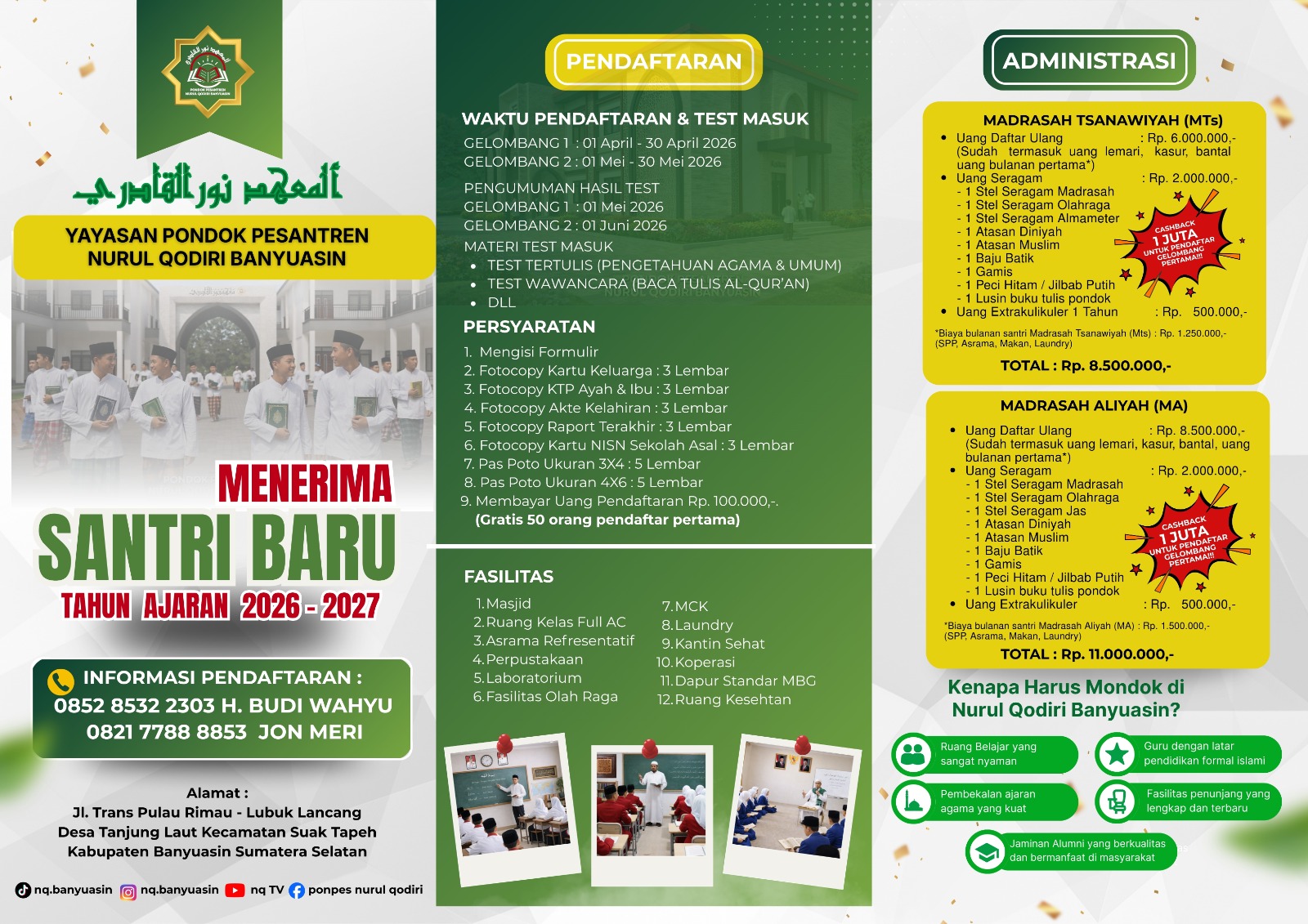 Penerimaan Santri Baru